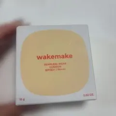 WAKEMAKE シームレスウェアクッション 23 ベージュ 未開封のサムネイル