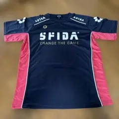 SFIDA プラクティスシャツとショーツセット ネイビー・ピンク