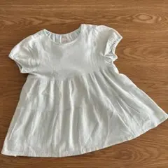 petit maim フレアシルエットチュニック 半袖　130m