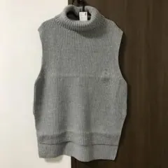 ニットロングベスト