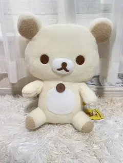 [한정] San-X 코리락쿠마 초콜릿 컬러 플러시 장난감 XL 태그 포함