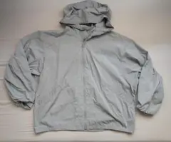 UNIQLO U フーデッドブルゾン XXL グレー