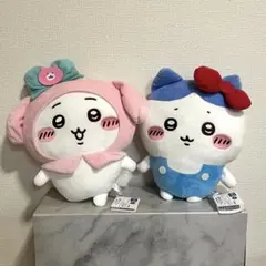 新品未使用　ちいかわ×サンリオキャラクターズBIGぬいぐるみ① 2種