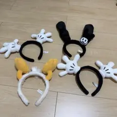 東京ディズニーリゾート カチューシャ セット 4本セット