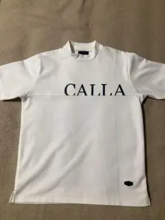 キャロウェイ　Tシャツ　モックネック　 ホワイト　白