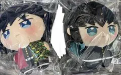 鬼滅の刃　ぽにすてっぷ　ぬいぐるみ　冨岡義勇 時透無一郎
