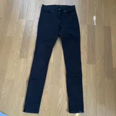 UNIQLO スキニーデニム ブラック 24インチ