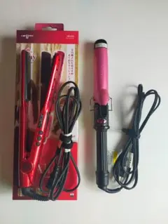 IZUMI 2Wayヘアアイロン & VS カールアイロン 2台