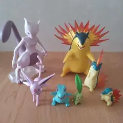 ポケモン フィギュアセット ミュウツー バクフーン など