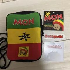 希少☆ジャマイカモンチッチ ポーチ ショルダーバッグ レゲエカラー