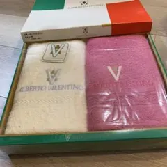 ALBERTO VALENTINO フェイスタオル 2枚セット約33✖️81cmのサムネイル
