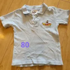 キッズ80サイズ　ポロシャツ　ザ・ビートルズ　イエローサブマリン　ポロシャツ