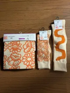 ユニクロ×マリメッコ　ヒートテックL・ソックス2足セット