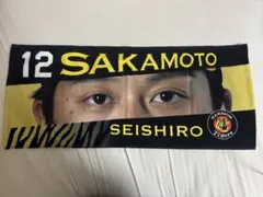 阪神タイガース 坂本誠志郎　応援タオル