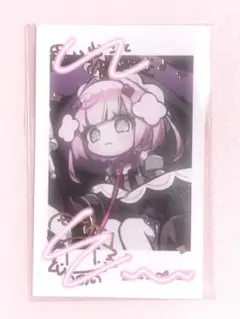 桃寝ちのい チェキ M3 VTuber Vsinger 箔押し