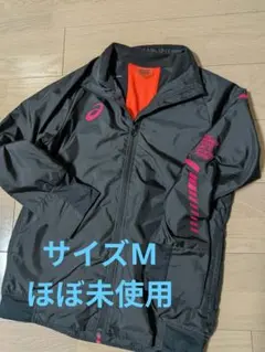 アシックス　吸湿発熱　裏起毛　ウインドブレーカー　レディース