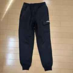 FILA キッズ スウェットパンツ カーゴ ブラック M(10/12)