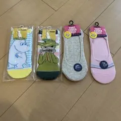 4足セット まとめ売り 靴下 ムーミン