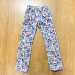 DLASH■幾何学模様コーデュロイパンツ 長ズボン■記名なし■サイズ140