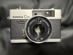 KONICA C35 FD すご腕ジャーニー 元箱 取説 動作確認済 美品+ - メルカリ