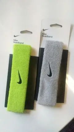 NIKE ヘッドバンド 灰蛍光セット NIKEFC