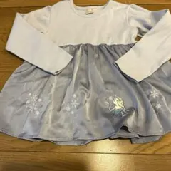 プティマイン FROZEN アナ雪 エルサ長袖チュニック 120