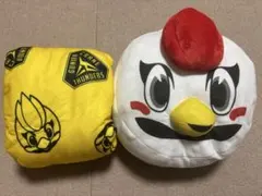 群馬クレインサンダーズ　ファンクラブ入会特典　クッションブランケット