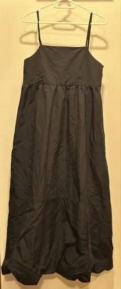 アベイル ブラック キャミワンピース ロング丈 夏服 レディースファッションのサムネイル