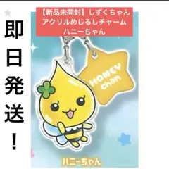 【新品未開封】しずくちゃん アクリルめじるしチャーム　ハニーちゃん