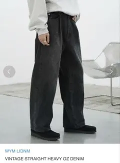 【WYM】VINTAGE STRAIGHT HEAVY OZ DENIM