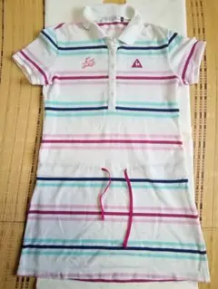 le coq sportif golf★ルコック爽やかゴルフワンピース　Ｌサイズ