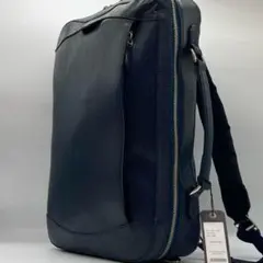 モルビダ　 ビジネス　リュック　3way　ダークグリーン　牛革　レザー