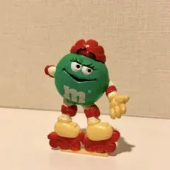 M&M's グリーンキャラクター ローラースケート フィギュア