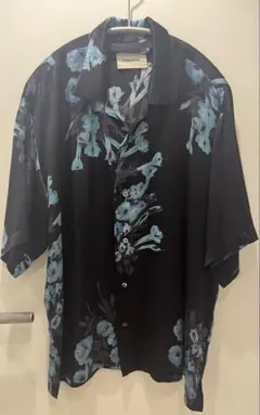 Markaware silk100% オープンカラーシャツのサムネイル
