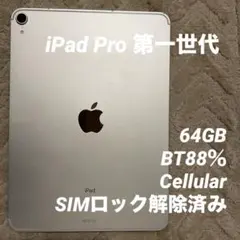 iPad pro 11インチ 第一世代 2018年モデル 64GB