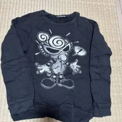 HYSTERIC MIN ブラック トレーナー