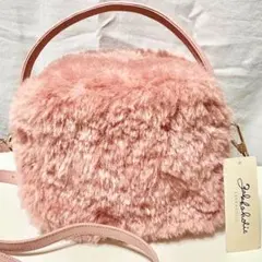 新品未使用タグ付き　ザッカホリック　ファー　バッグ　ショルダー　バッグ　ピンク