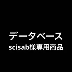 scisab様専用 データベース バラ売りのサムネイル
