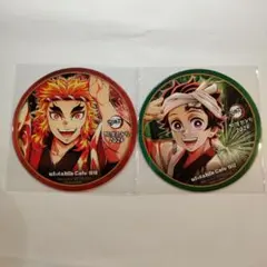 阿波踊りコースター2枚　⚠️ばら売り可能！（煉獄杏寿郎、竈門炭治郎）