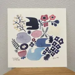BIRDS' WORDS アートポスター 20cm