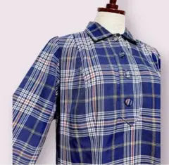 vintage ヴィンテージ ワンピース チェック レトロ USA 海外古着