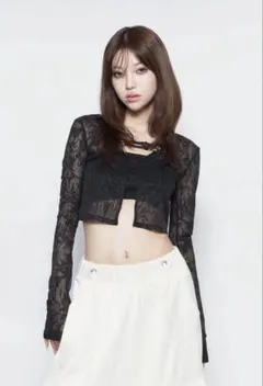theredthread S clip cardigan croppedのサムネイル