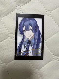 にじさんじ 長尾景 VΔLZ4周年 チェキ風カード サイン入り