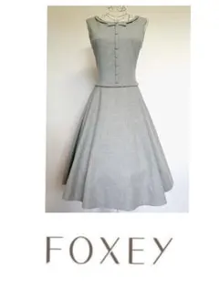 フォクシー　ワンピース40 FOXEY NEWYORK フォクシー ペッシュ（ペシエ） ドレス