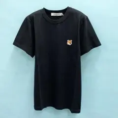 【新品】Maison Kitsune フォックスパッチ Tシャツ ブラック XSのサムネイル