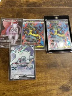 ミューツーex sr メガルカリオex sr