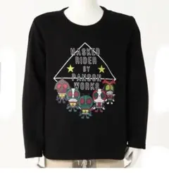 BANDAI 仮面ライダー  トレーナー  新品　黒　スウェットシャツ　昭和