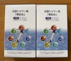 フリーサイエンス 浴室シャワー用 「素粒水」 交換用カートリッジ 2箱