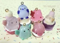 シマエナガのミニチャーム3個セット・Sweet ドロップ〉 - メルカリ