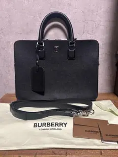 BVLGARI ビジネスバッグ ブラック レザー - メルカリ